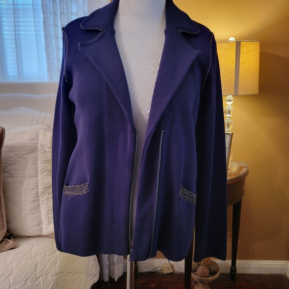 Chico's sweater, Jacket - Picture 2 of 9